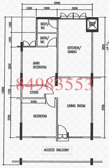 Blk 427 Clementi Avenue 3 (Clementi), HDB 3 Rooms #152328632